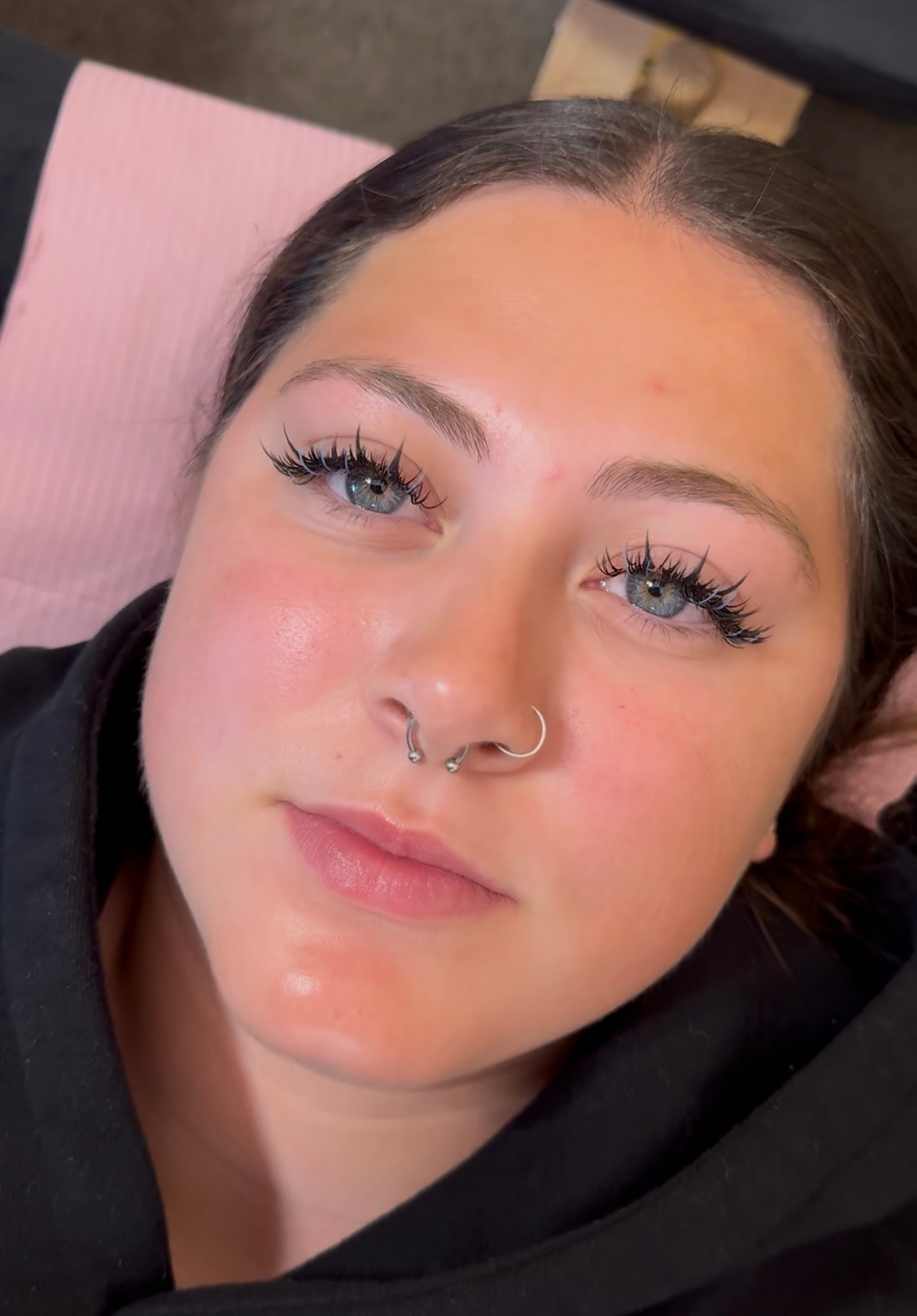 Client lash portrait